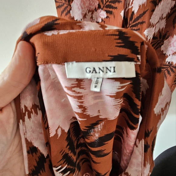 GANNI two piece tabard tunic and pant set size S or M. Pajama jam! - Picture 10 of 16